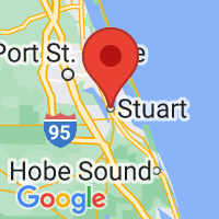 Map of Stuart, FL US
